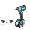 Гайковерт аккумуляторный Makita DTW181SFJ + два аккумулятора 18V/3.0Ah, зарядное устройство