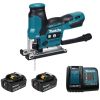 Лобзик Makita DJV185RTJ + два аккумулятора 5.0Ah, зарядное устройство