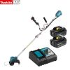 Газонокосилка Makita DUR188LRTE + два аккумулятора 18V/5.0Ah, зарядное устройство