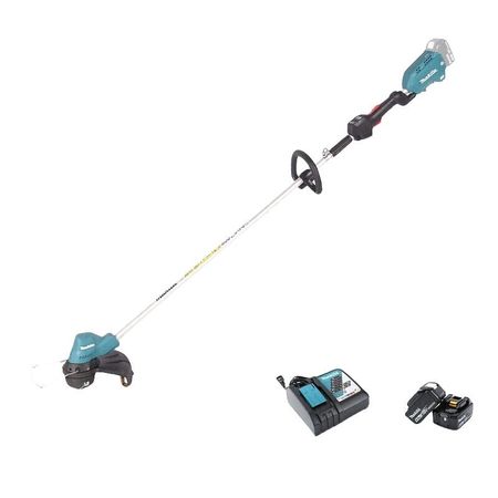 Газонокосилка Makita DUR187LRTE + два аккумулятора, зарядное устройство