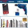 Дрель электрическая Bosch GBM400 + комплект сверл