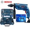 Дрель электрическая Bosch GSB 550 + набор инструментов
