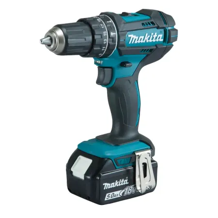 Дрель-шуруповерт аккумуляторная Makita DHP482RAE + два аккумулятора 2.0Ah, зарядное устройство