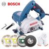 Машина для резки плитки Bosch GDM13-34 + насадки, перчатки