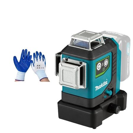 Лазерный нивелир Makita SK700GD, 4 горизонтальные/4 вертикальные линии