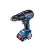 Дрель аккумуляторная Bosch GSB-18V-50 + двойной аккумулятор, зарядное устройство