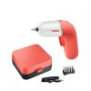 Отвертка аккумуляторная Bosch Ixo 6, белый / красный