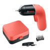Отвертка аккумуляторная Bosch Ixo 6, черный / красный