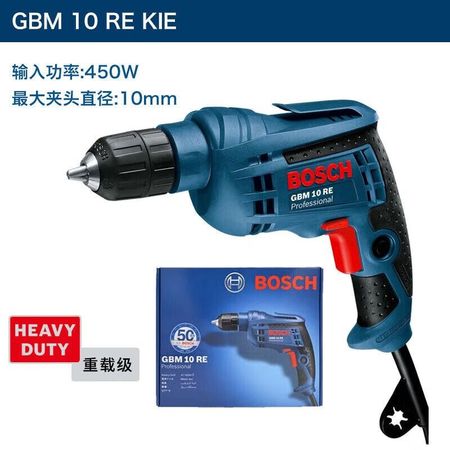 Дрель электрическая Bosch GBM 10 RE Kie, 600W