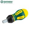 SATA, набор из 6 ультракоротких отверток с храповым механизмом, головка отвертки, многофункциональный набор отверток, 09348, корпоративная настройка