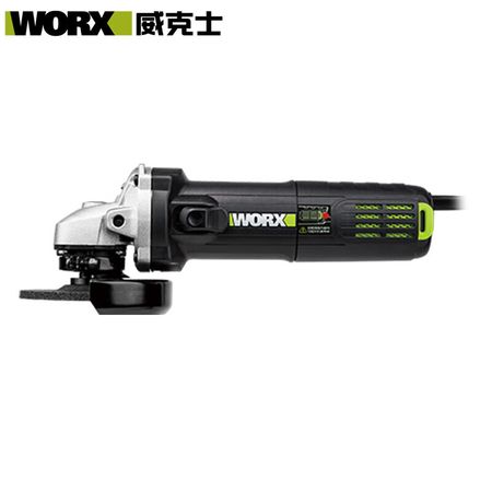 WORX WU800S угловая шлифовальная машина, многофункциональный электрический инструмент, ручная шлифовальная машина для полировки и резки
