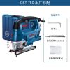Лобзик Bosch GST 750 + ключ, насадка T111C, защита от трещин