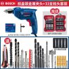 Дрель электрическая Bosch GBM 400, 400W + набор насадок, 33 штуки