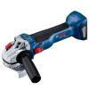 Аккумуляторная угловая шлифовальная машина Bosch, бесщеточная литиевая батарея 18 В, сверхмощный режущий станок, полировальный станок c
