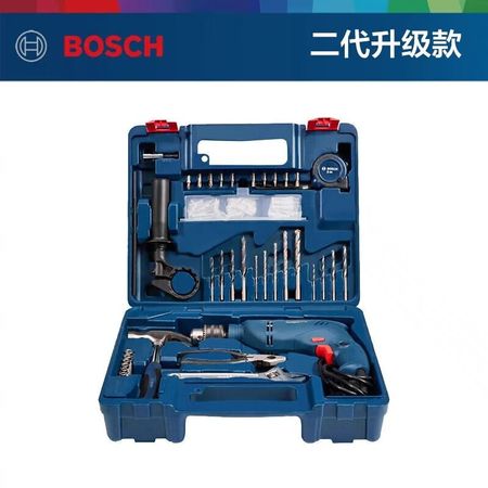 Дрель электрическая Bosch GSB 600 RE + набор инструментов