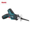 Немецкая сабельная пила с литиевыми аккумуляторами Ronix 8305 12В, два аккумулятора (2,0 Ач), один заряд