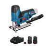 Лобзик Bosch GST12V-Li + два аккумулятора 12V/2.0Ah, зарядное устройство