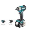 Гайковерт аккумуляторный Makita DTW181RTJ + два аккумулятора 18V/5.0Ah, зарядное устройство