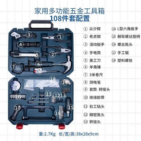 Набор инструментов для ремонта Bosch, 108 предметов