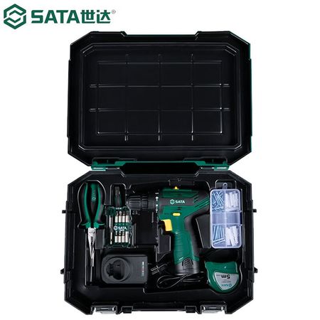 Набор практичных литиевых электродрелей SATA из 66 предметов 05152C