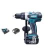 Дрель электрическая Makita DDF458RME, 13 мм + два аккумулятора 18V/4.0Ah, зарядное устройство