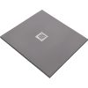 Душевой поддон из искусственного камня Starohome Solid 80х80 1237829 Grey Matt