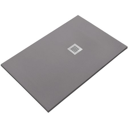 Душевой поддон из искусственного камня Starohome Solid 90х80 1237830 Grey Matt