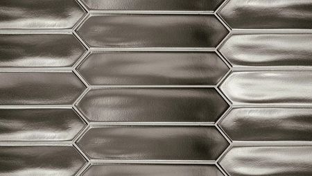 Керамическая плитка Equipe Lanse Silver 27492 настенная 5x25 см