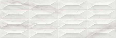 Керамическая плитка Marazzi Italy Marbleplay White str.Gem 3D M4PC настенная 30х90 см