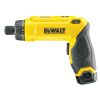 Интеллектуальная индукционная электрическая отвертка DEWALT, перезаряжаемая литиевая батарея, две батареи и одно зарядное устройство DCF680G2-A9