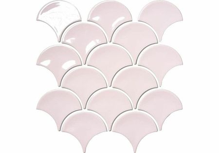 Керамическая мозаика Orro Mosaic Ceramic Pink Scales 25,9x27,9 см