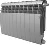 Биметаллический радиатор Royal Thermo BiLiner 350 Silver Satin VR80 - 10 секц.