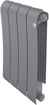 Биметаллический радиатор Royal Thermo Infinity 500 Silver Satin - 4 секц.