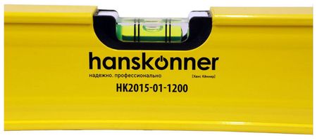 Уровень алюминиевый Hanskonner HK2015-01-1200 Уровень алюминиевый Hanskonner HK2015-01-1200
