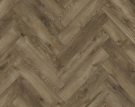 Ламинат Ideal Ville Herringbone ID202 Дуб Румекс 643х131х8 мм