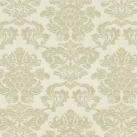 Обои Emiliana Parati Luce 72848 Винил на флизелине (1,06*10,05) Бежевый, Дамаск