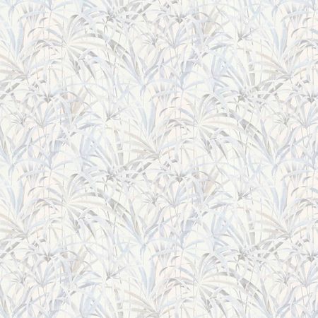 Обои Erismann Code Nature 12110-14 Винил на флизелине (1,06*10,05) Белый/Серый, Листья