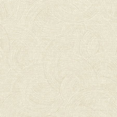 Обои Grandeco Perfect Harmony PH 3302 Винил на флизелине (0,53*10,05) Бежевый, Круги/Полоса/Рогожка