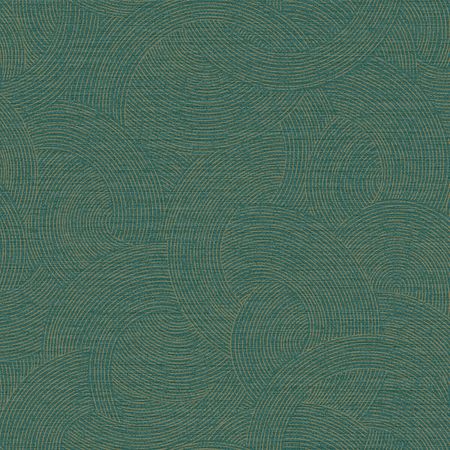 Обои Grandeco Perfect Harmony PH 3309 Винил на флизелине (0,53*10,05) Зеленый/Голубой/Бежевый, Круги/Полоса/Рогожка