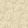 Обои Grandeco Perfect Harmony PH 3412 Винил на флизелине (0,53*10,05) Бежевый/Коричневый, Листья/Рогожка