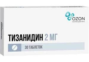 Тизанидин-Озон Таблетки 2 мг 30 шт