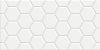 Керамическая плитка NewTrend Edelweiss Hexagon White WT36EDW15 настенная  30х60 см