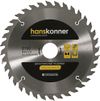 Пильный диск по дереву  Hanskonner H9022-190-30/20-36 190x30 мм, 36 зубьев Пильный диск по дереву  Hanskonner H9022-190-30/20-36 190x30 мм, 36 зубьев