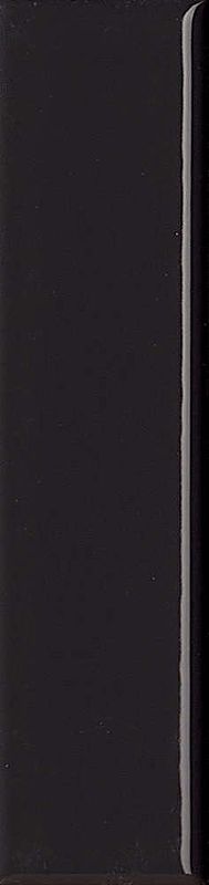 Керамическая плитка 41Zero42 Italic Plain Lux Nero 4101082 настенная 5х20 см