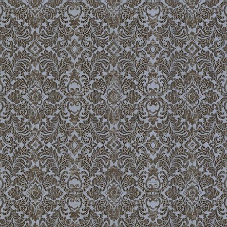 Обои Emiliana Parati Roberto Cavalli 7 18047 Винил на флизелине (1,06*10,05) Коричневый/Белый, Дамаск