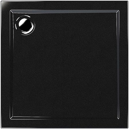 Акриловый поддон для душа Melodia della vita Eletto 100x100 MTYET100100bk Черный