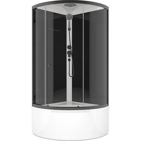 Душевая кабина Melodia della vita Jive BLack 90x90 MB02010 без гидромассажа