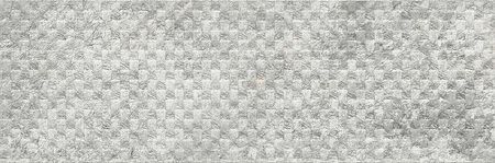 Керамическая плитка Eurotile Image Silver Deco 617 GA1GY настенная  32,5х100 см