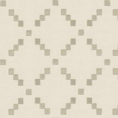 Обои Emiliana Parati Chromatic 45138 Винил на флизелине (0,70*10,05) Бежевый, Геометрия/Ромб