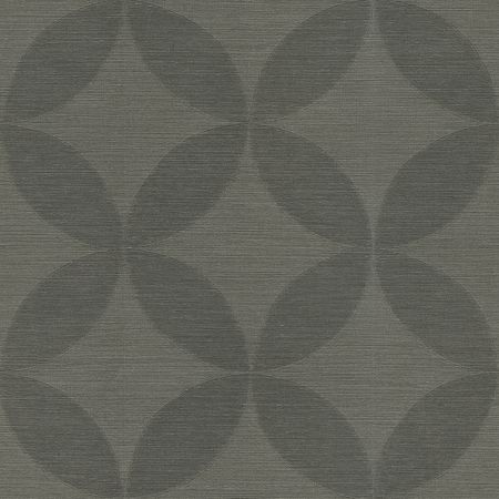 Обои Emiliana Parati Chromatic 45148 Винил на флизелине (0,70*10,05) Серый, Геометрия/Круги